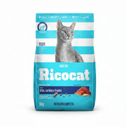 Alimento para Gato Ricocat Trucha Sardina Atún 9K