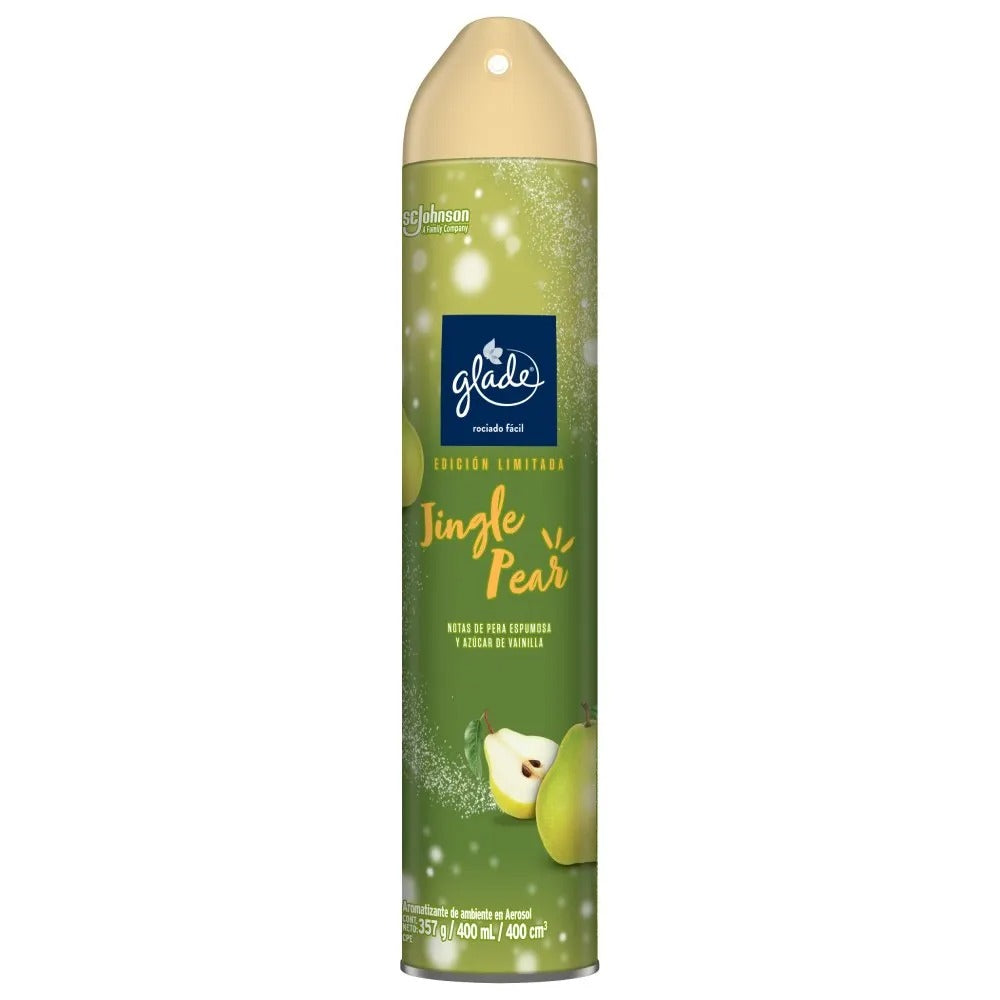 Ambientador Aerosol Glade Jingle Pear 400Ml