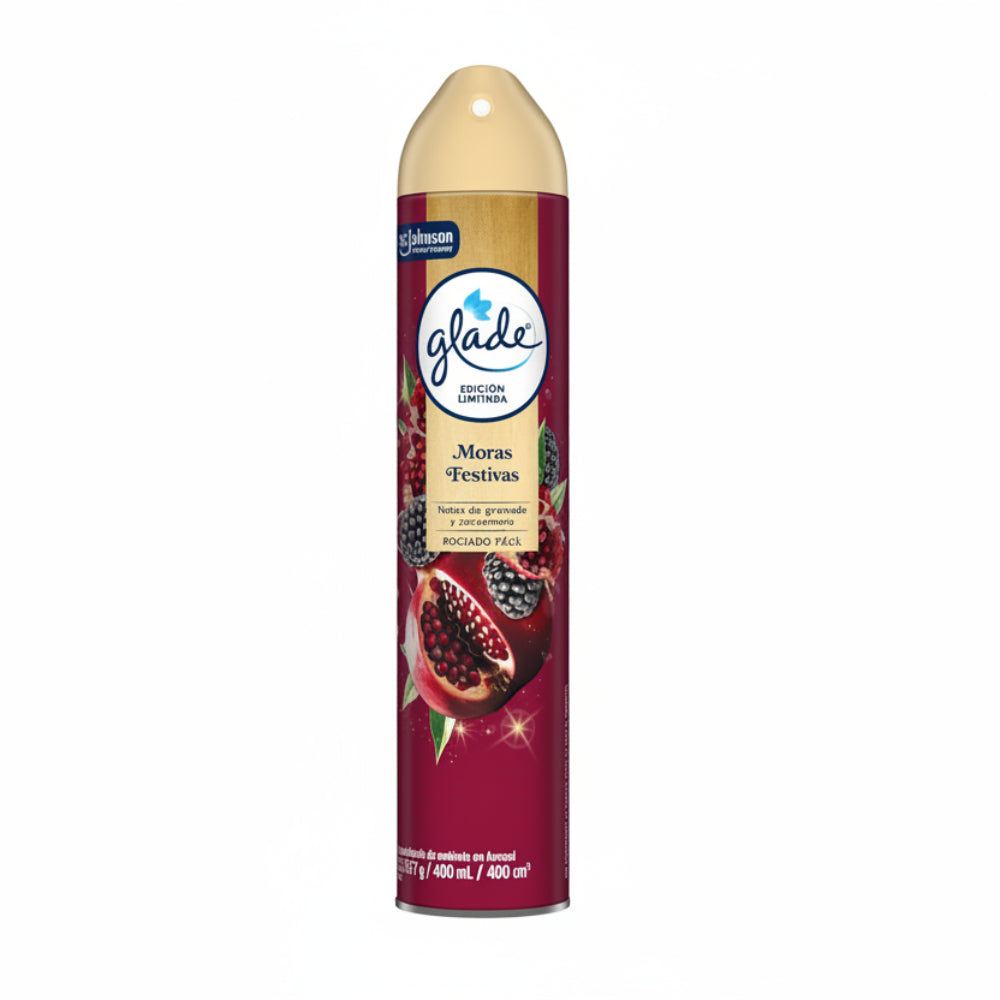 Ambientador Aerosol Glade Moras Festivas 400 ml