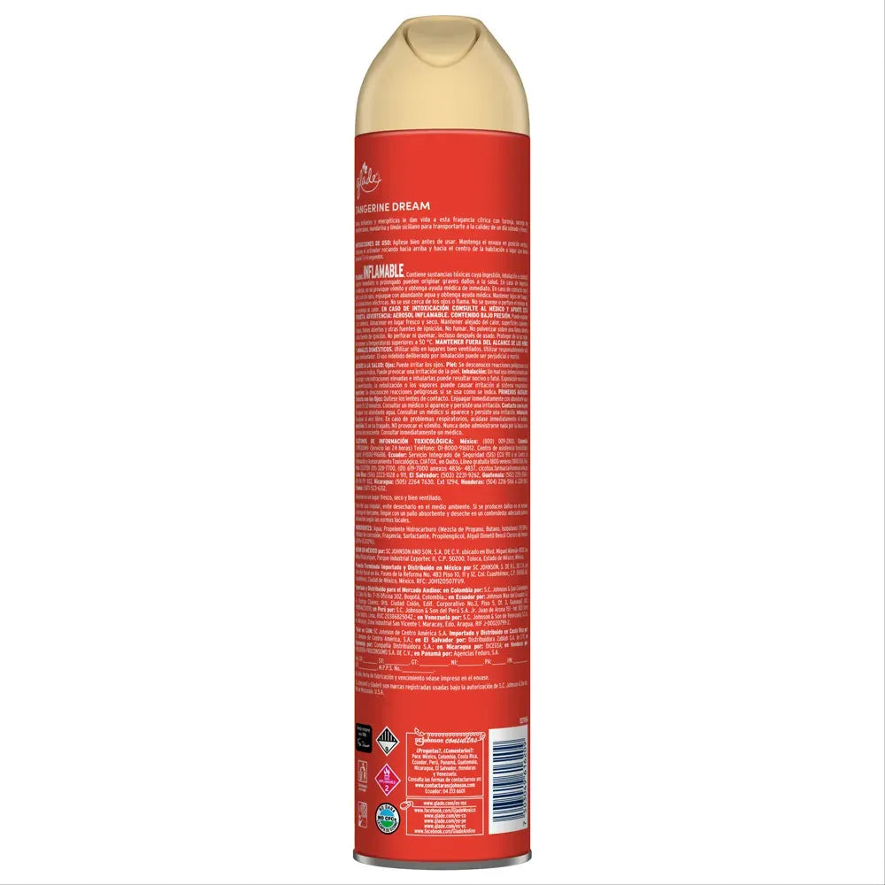 Ambientador Aerosol Glade Tangerine 400 ml
