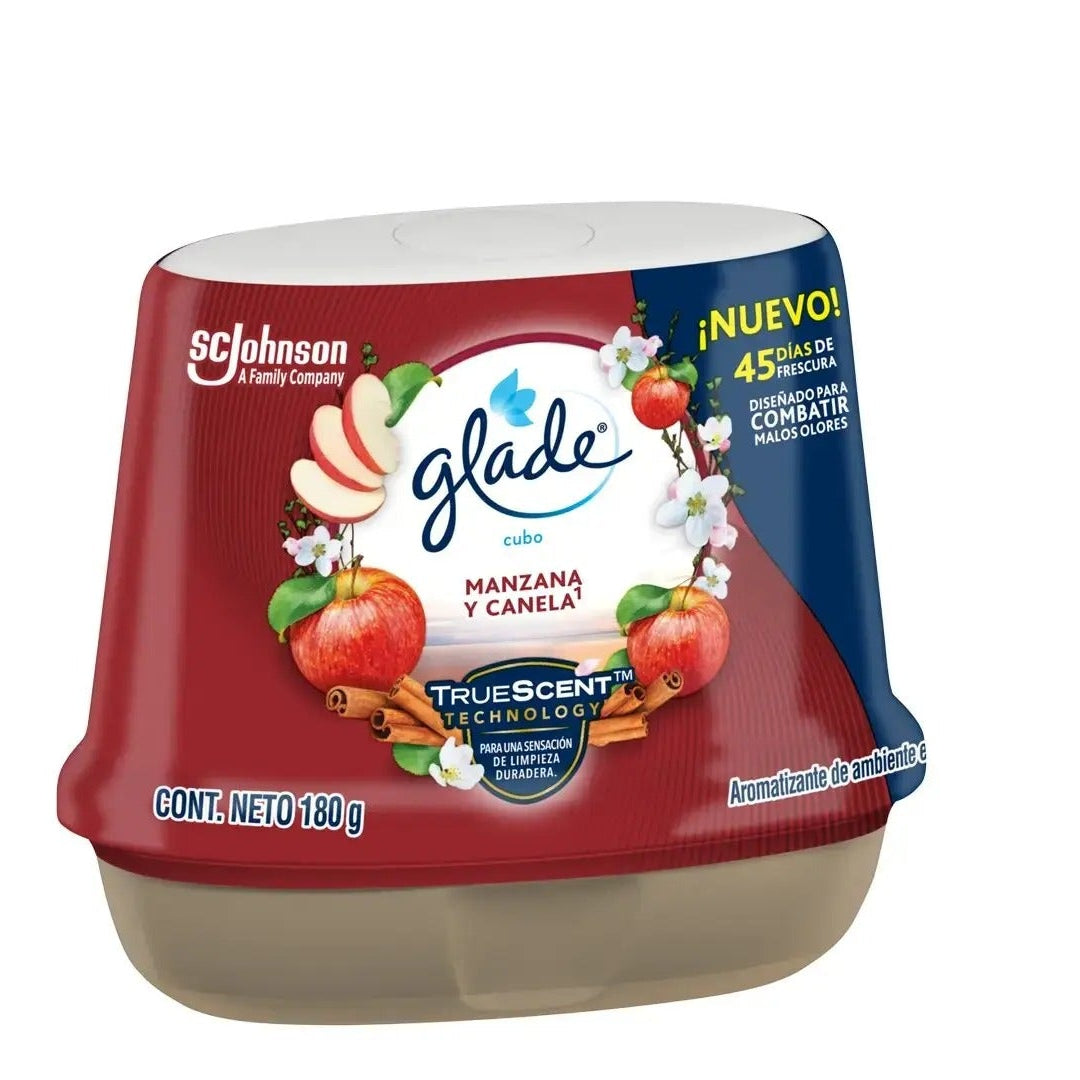 Ambientador En Gel Glade  Completo Manzana Canela