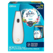 Ambientador Glade Automatico + Equipo Paraiso Azul
