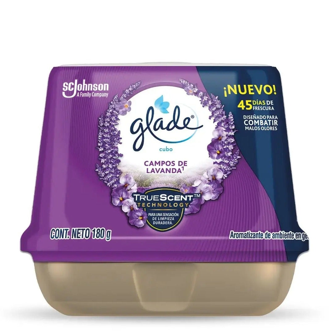Ambientador en gel Glade Cubo Lavanda