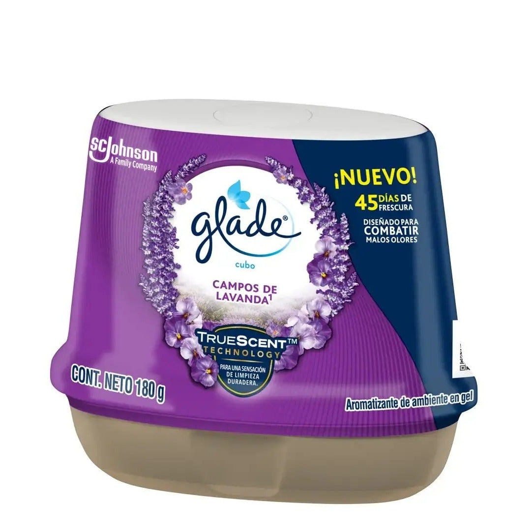 Ambientador en gel Glade Cubo Lavanda