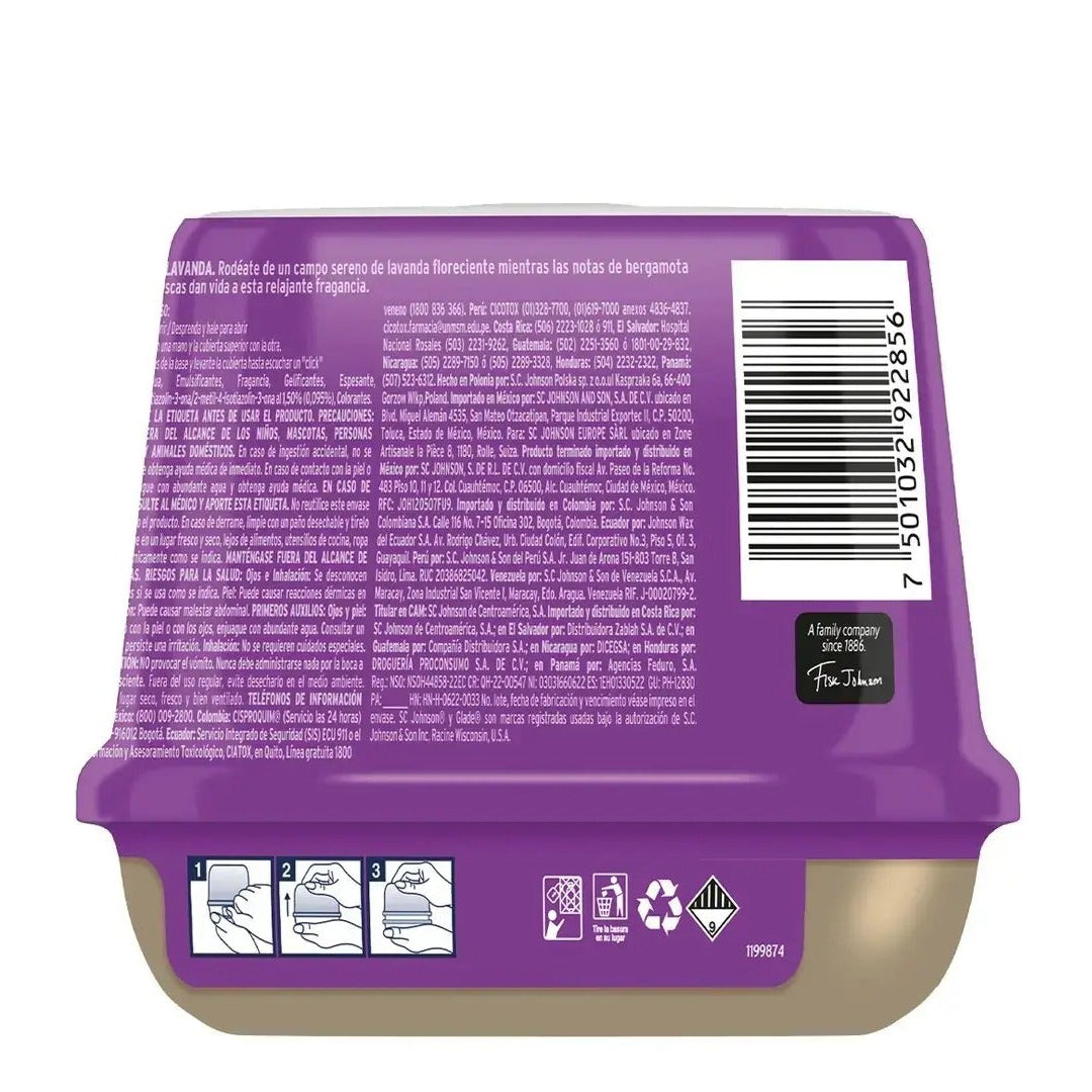 Ambientador en gel Glade Cubo Lavanda