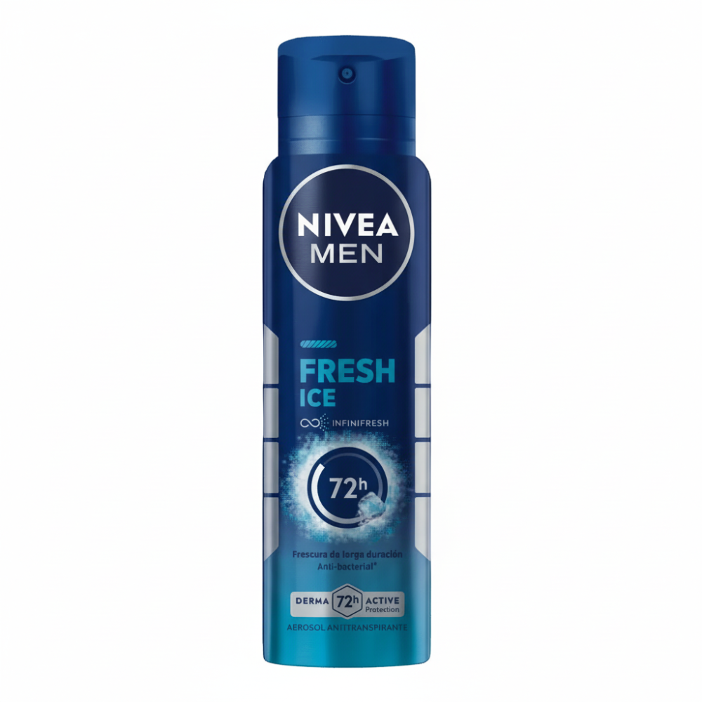 Antitranspirante en Aerosol  Nivea Men Fresh Ice 150ml