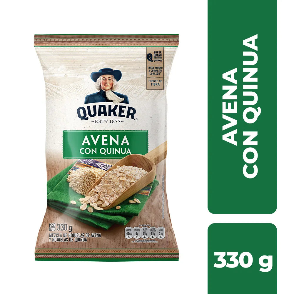 Avena Quaker Con Quinua 330 G