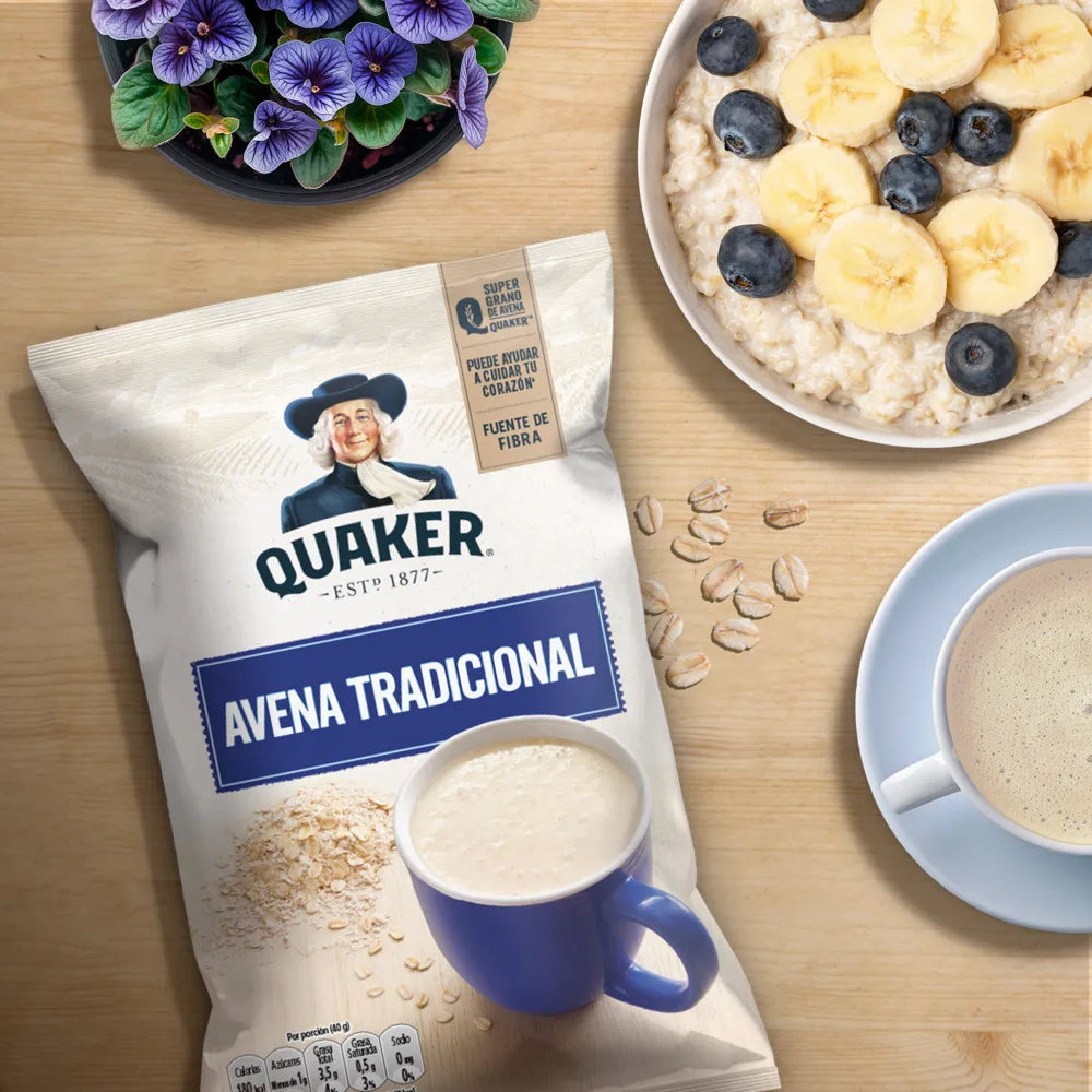 Avena Quaker Tradicional Bolsa 200g