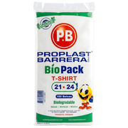 Bolsa Biodegradable Biopack 21 X 24 Paquete 100 Und