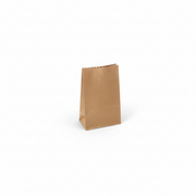 Bolsa De Papel Kraft 1/4 Paquete 100 Und