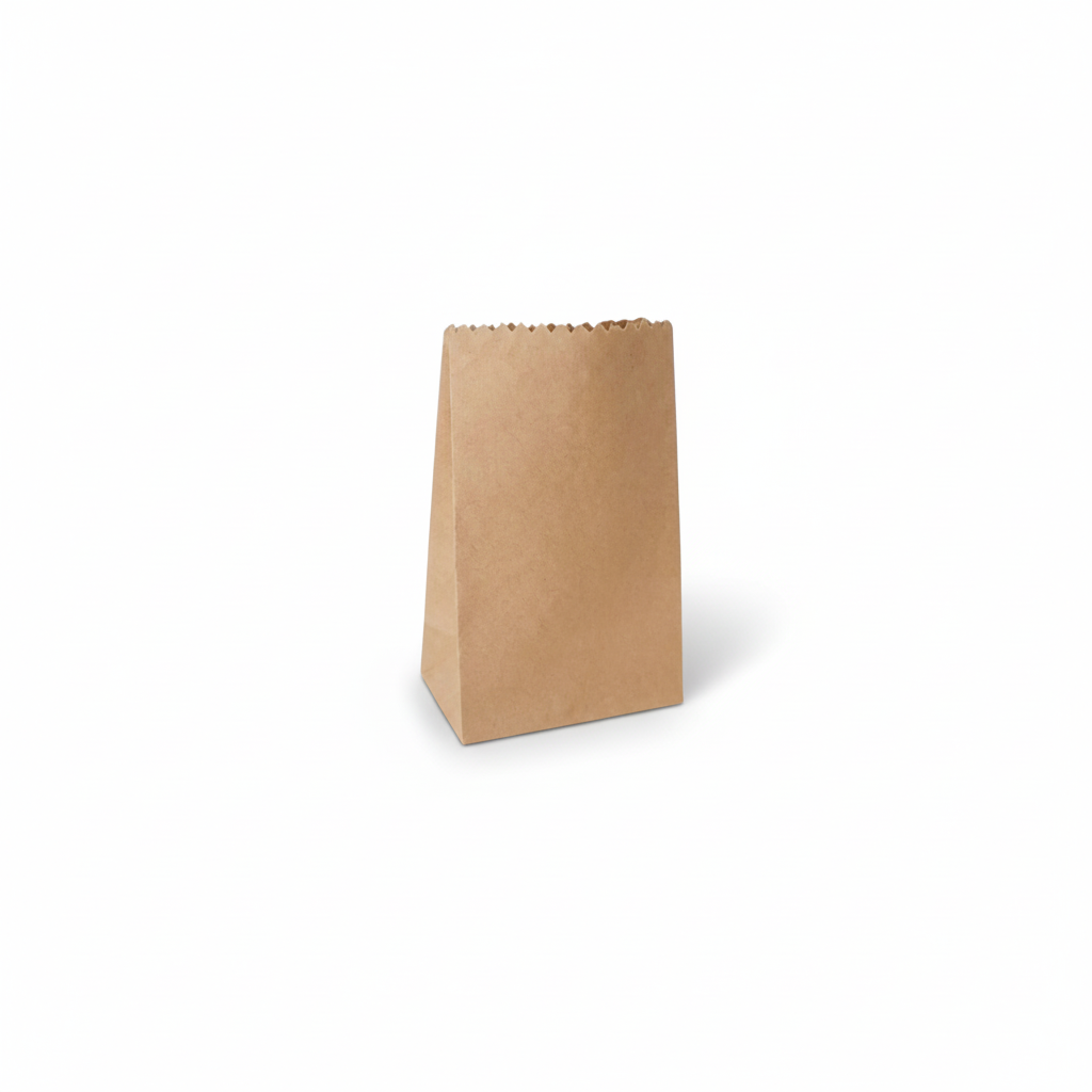Bolsa De Papel Kraft #1 Paquete 100 Und
