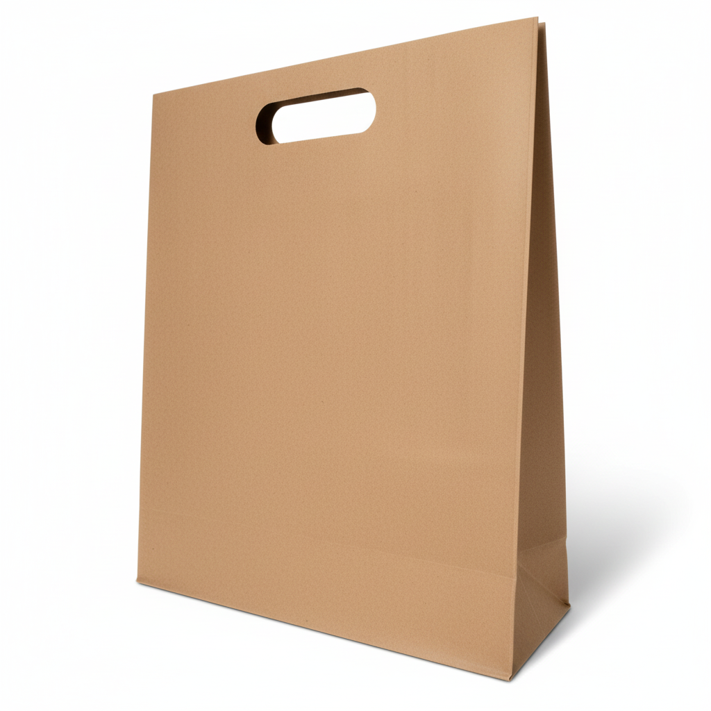 Bolsa De Papel Kraft BK-#20 Con Asa