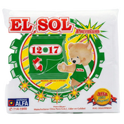 Bolsa Plástica Transparente El Sol 12 X 17 pulgadas Paquete 90 Und