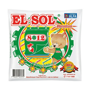 Bolsa Plástica Transparente El Sol 8 X 12 pulgadas Paquete 90 Und