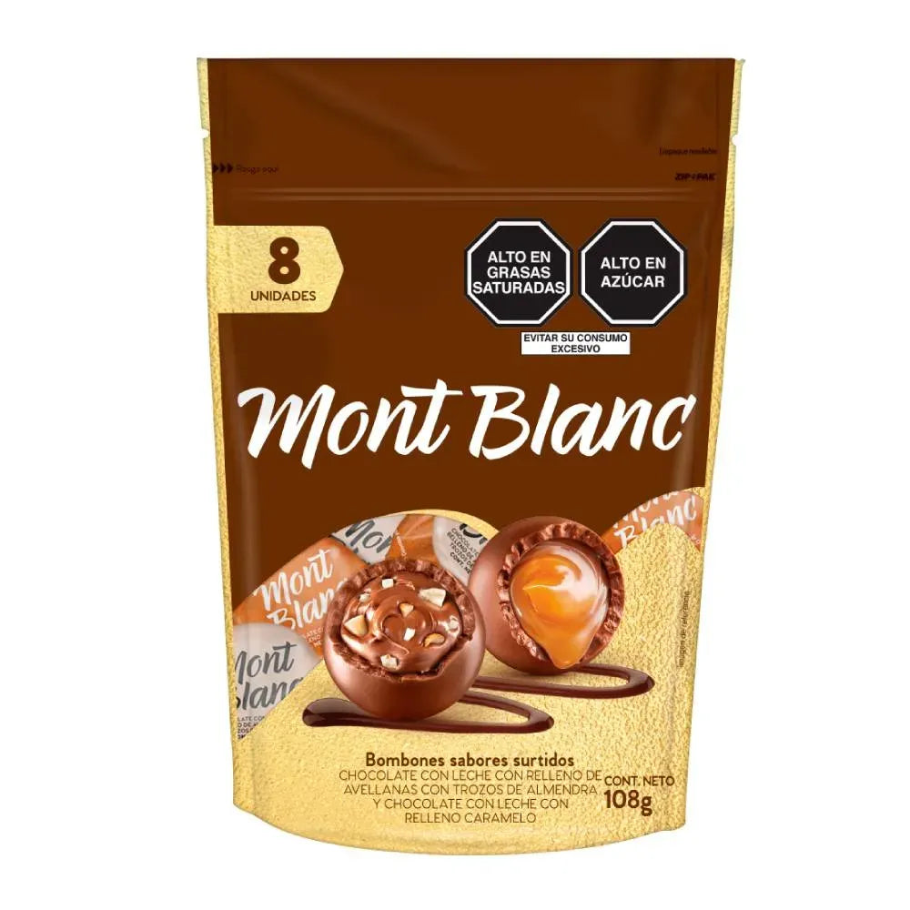 Bombones Mont blanc 8 Und