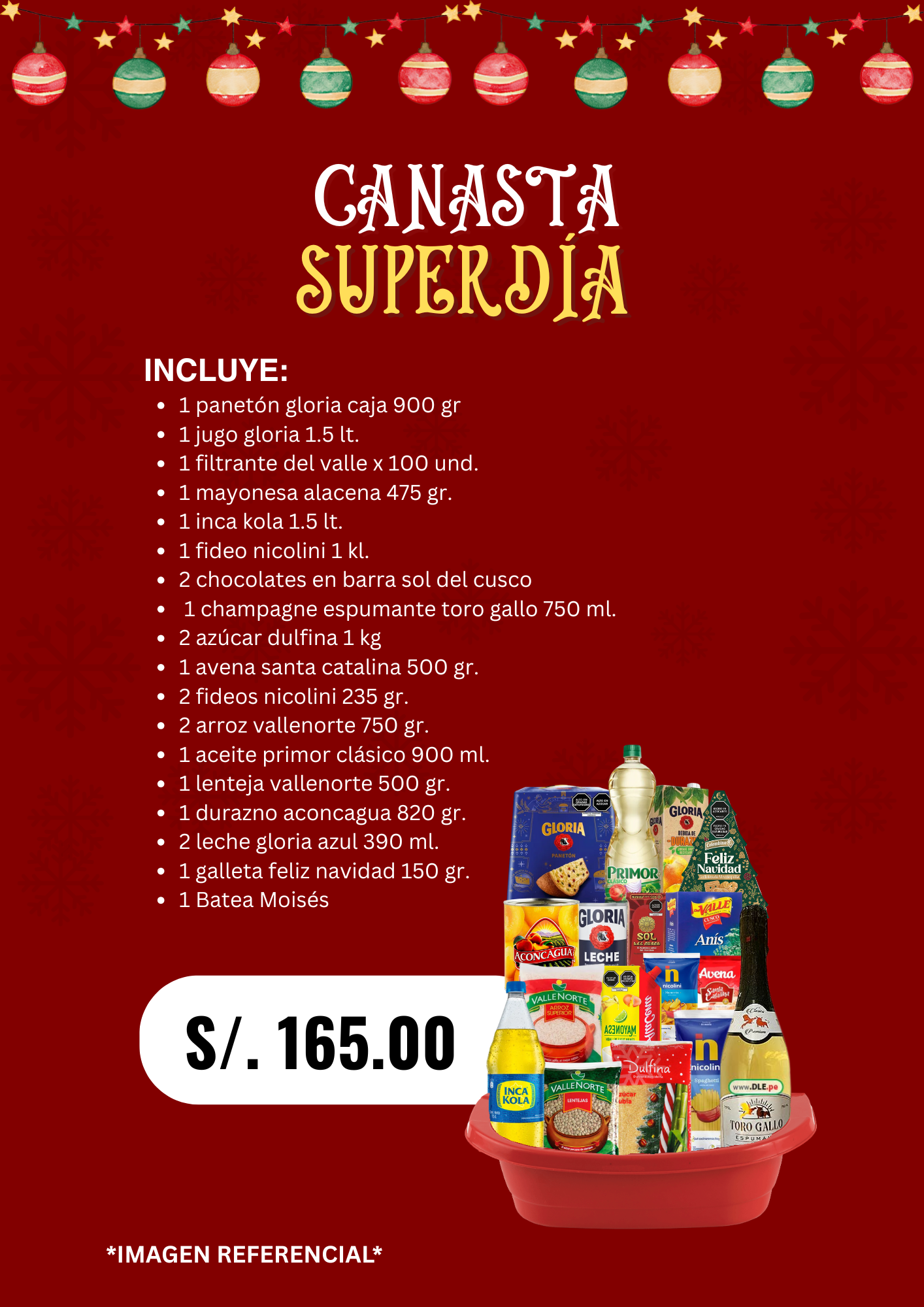 Canasta Navideña Moises