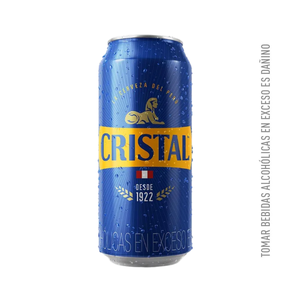 Cerveza Cristal Lata 473ml