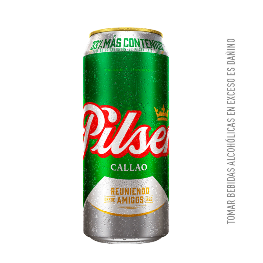 Cerveza Pilsen Lata 473ml