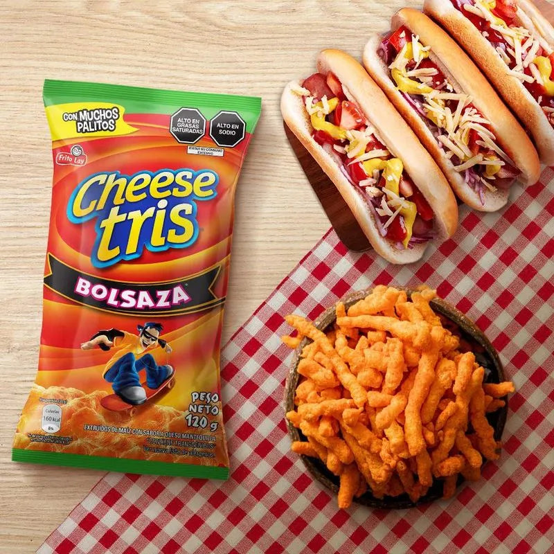 Cheese Tris Bolsa 120g