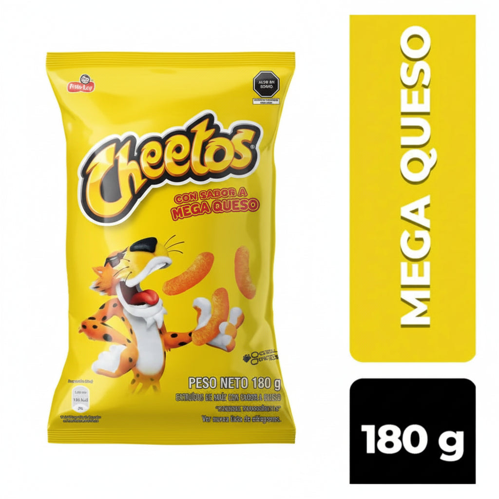 Cheetos Mega Queso Bolsa 180g