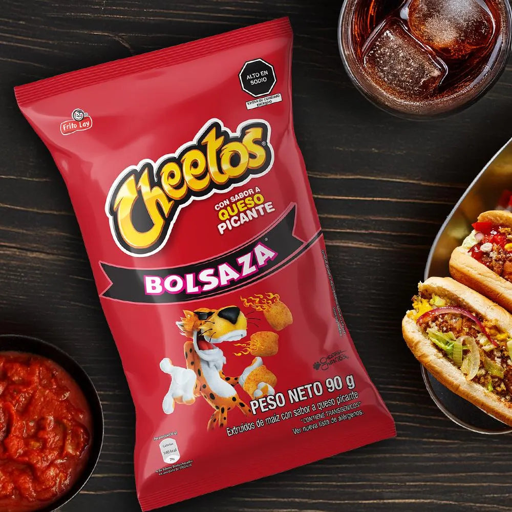 Cheetos Queso Picante Bolsa 69g