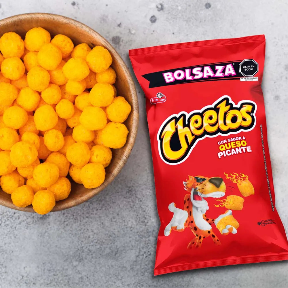 Cheetos Queso Picante Bolsa 69g