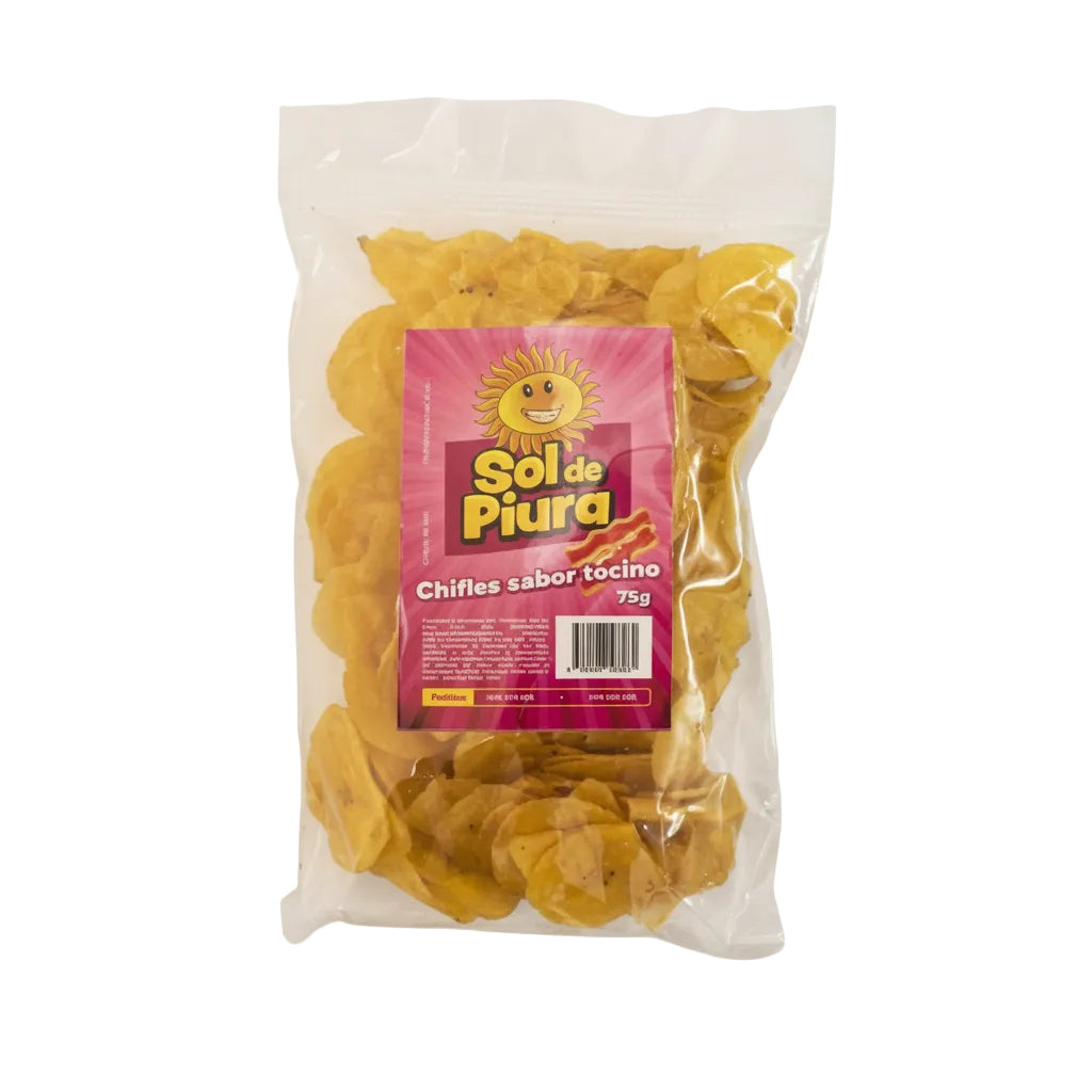 Chifles Sol Del Piura Tocino Bolsa 75g