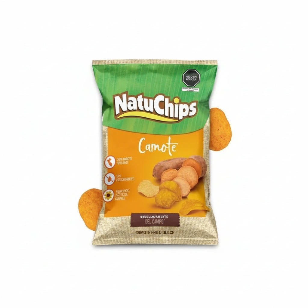Chips de Camote Natuchips Bolsa 36g