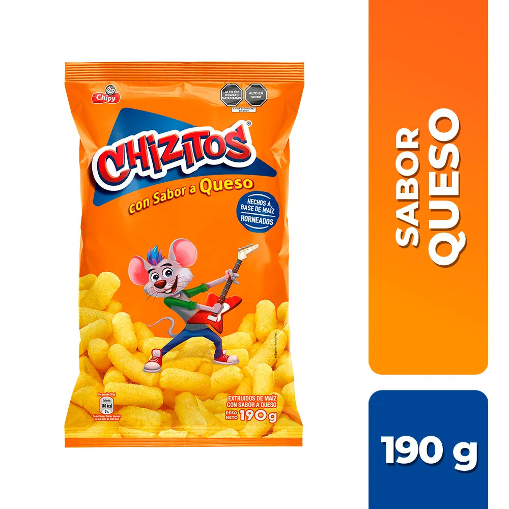 Chizitos Queso Bolsa 190g