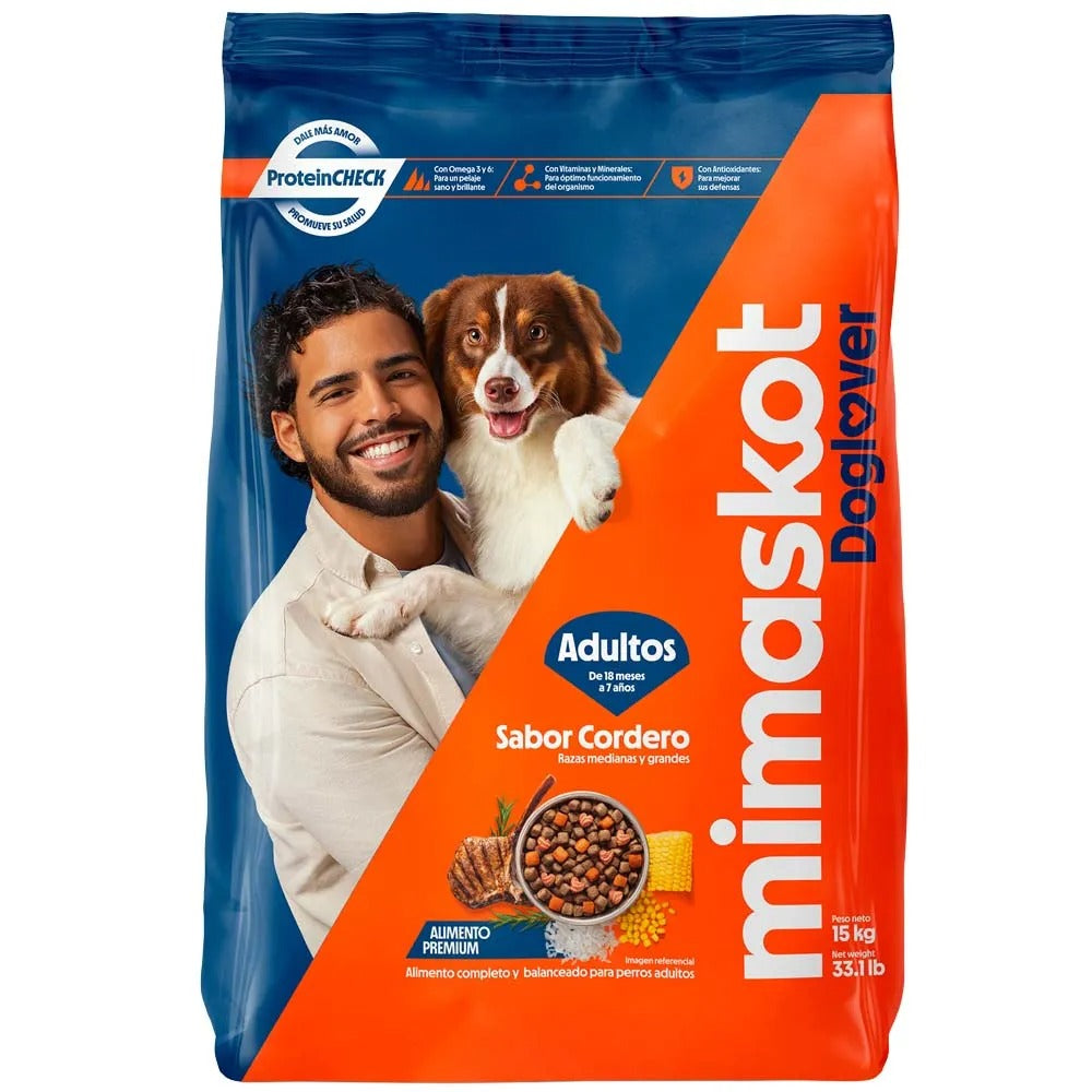 Comida para Perro  Mimaskot Adulto Cordero 15k