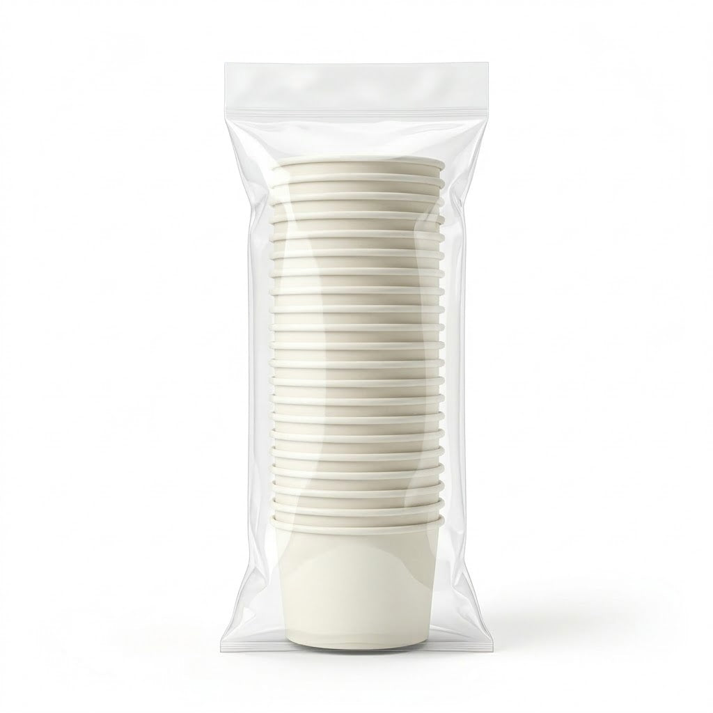 Contenedor De Helado 4oz paquete 25und