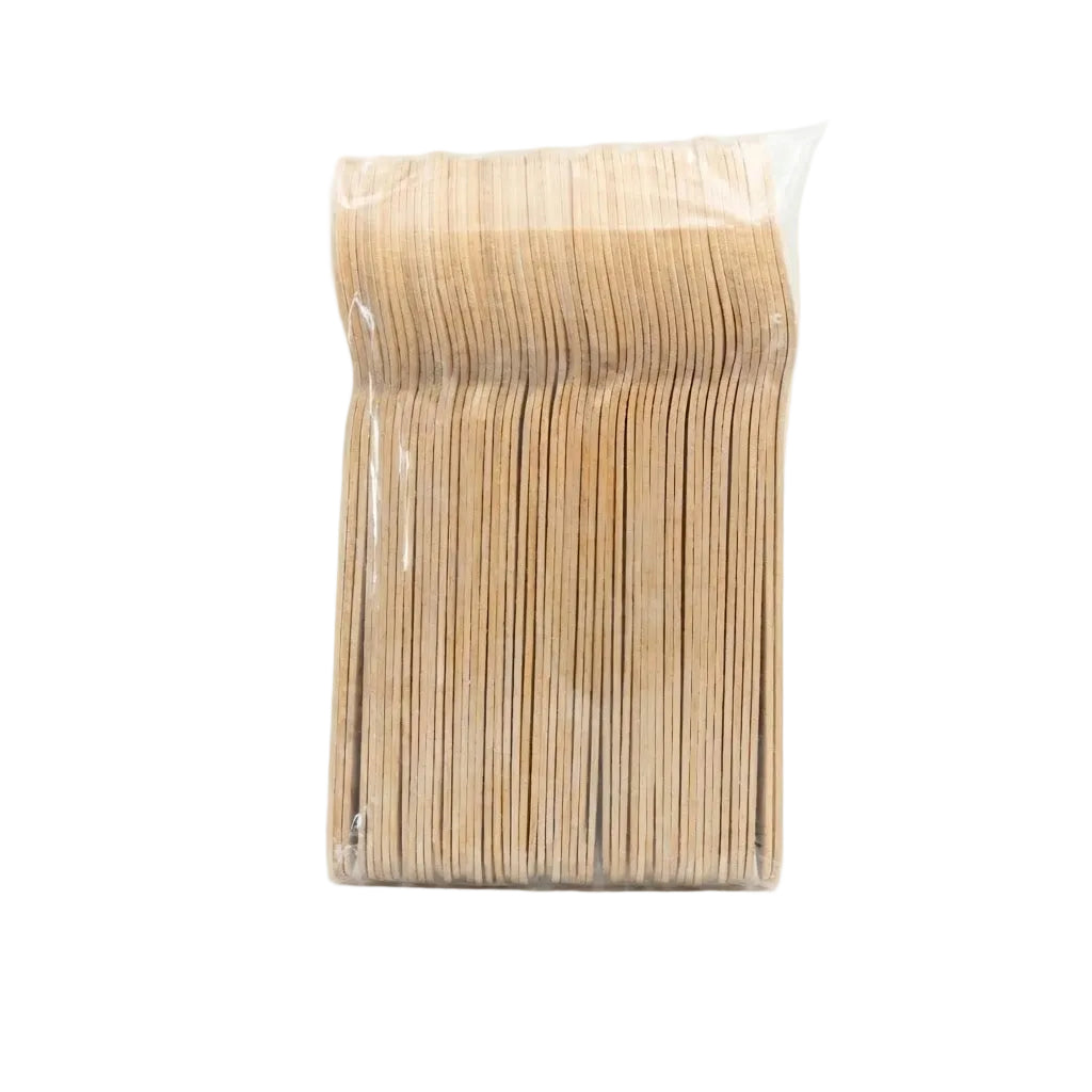 Cuchara Bambu Ecologica 14 Cm Paquete 50 Und