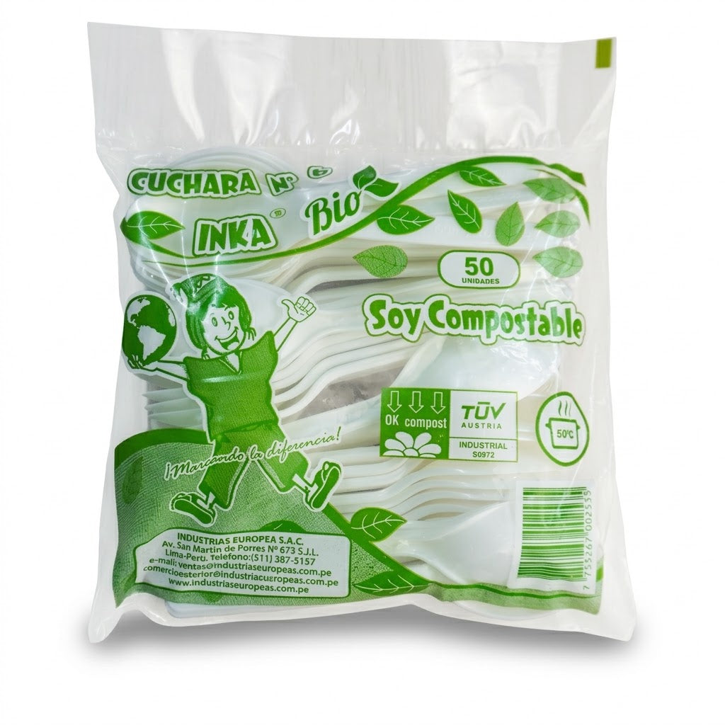 Cuchara Comportable Inka N°6 Paquete 50 Und
