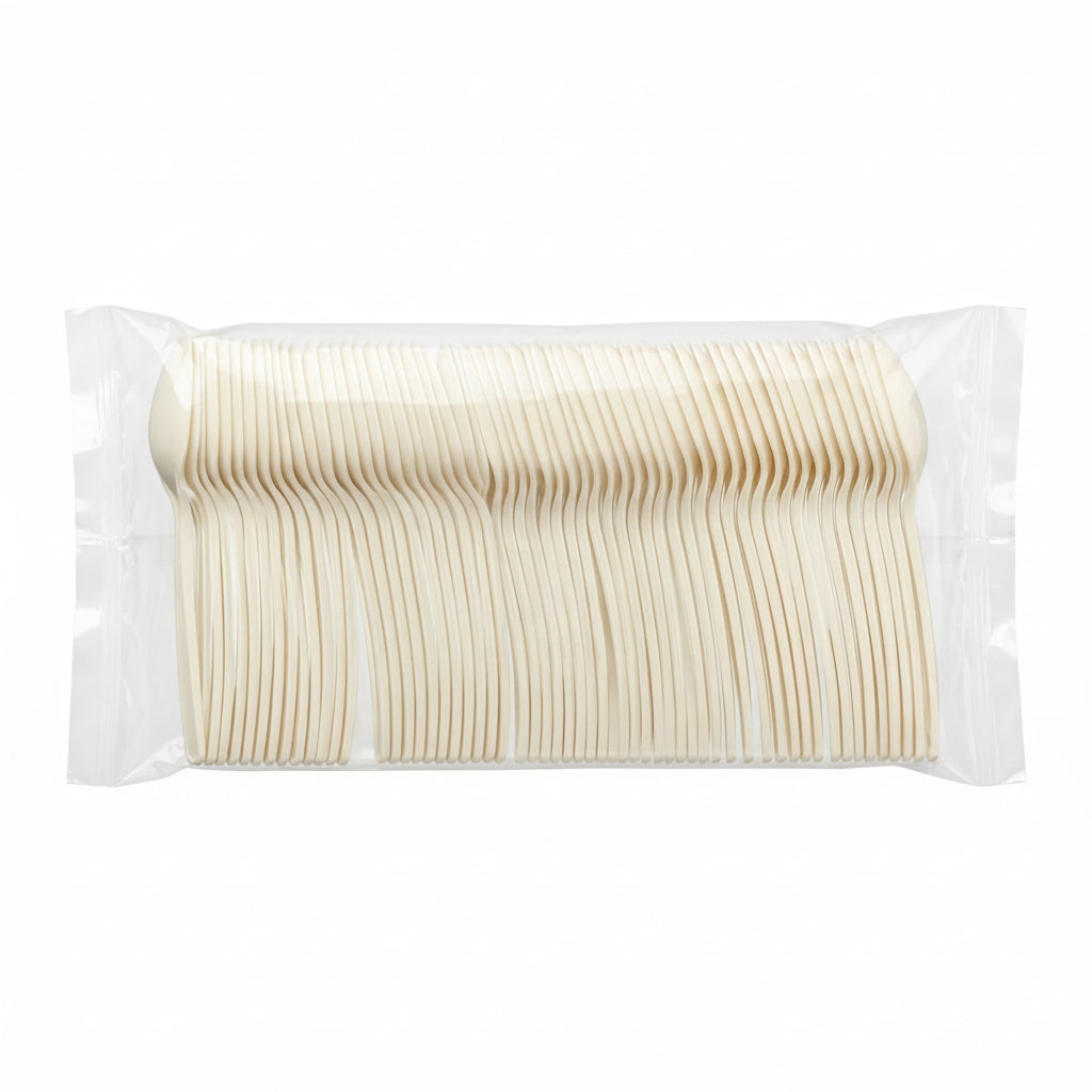 Cucharita 13 Cm Mixer De Maíz Inecoware Paquete 100 Und