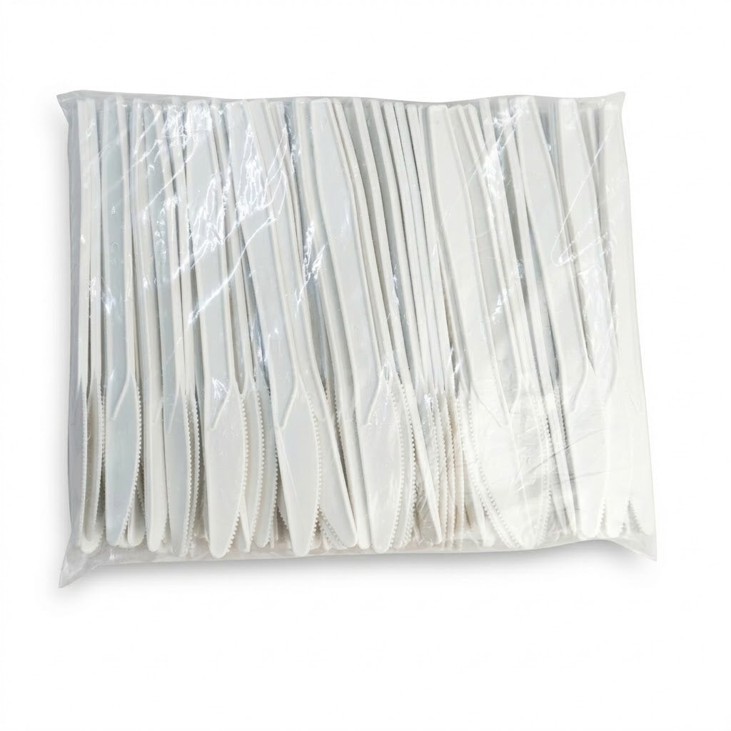 Cuchillo Compostable Inecoware Fécula maíz 16Cm Paquete 100und