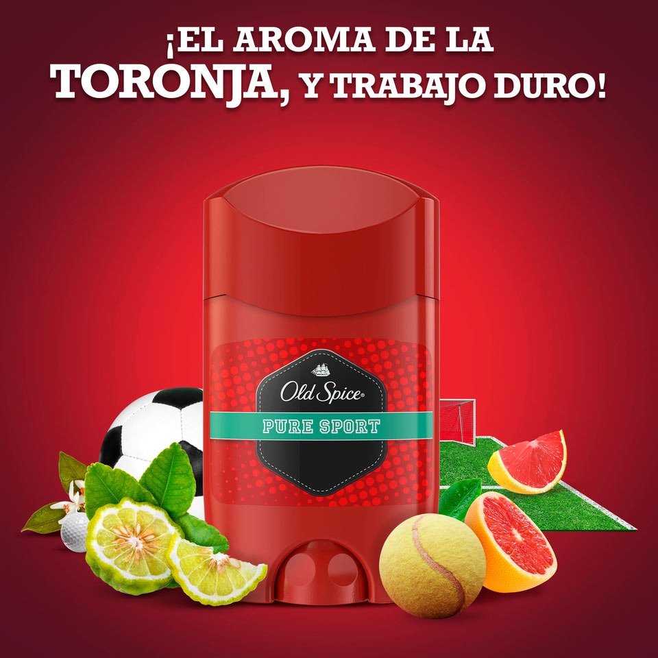 Desodorante Barra Old Spice Pure Sport 50G
