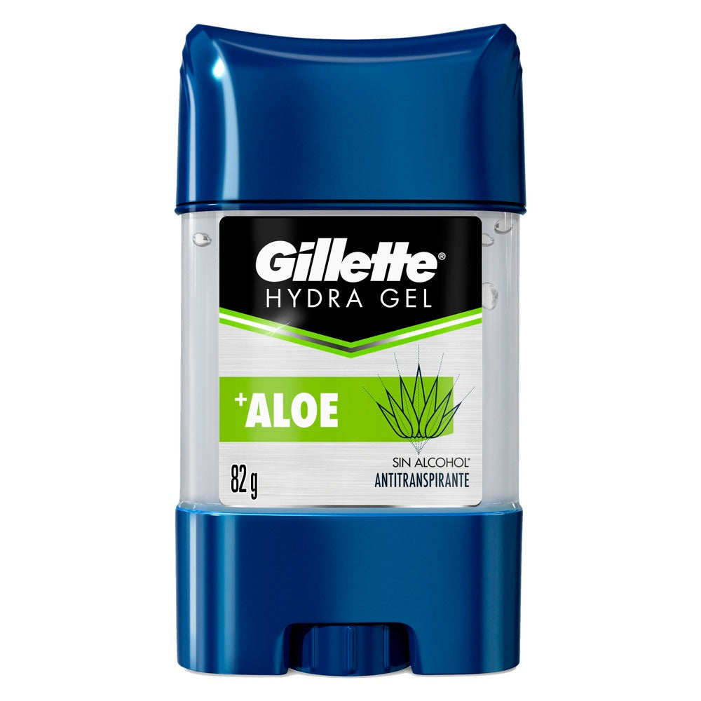Gel Antitranspirante Gillette Hydra Gel Barra Aloe 82G