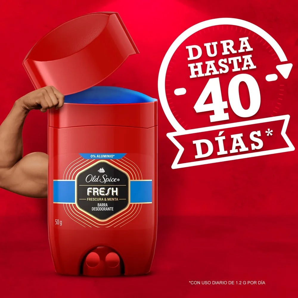 Desodorante Old Spice Barra Fresh 50G