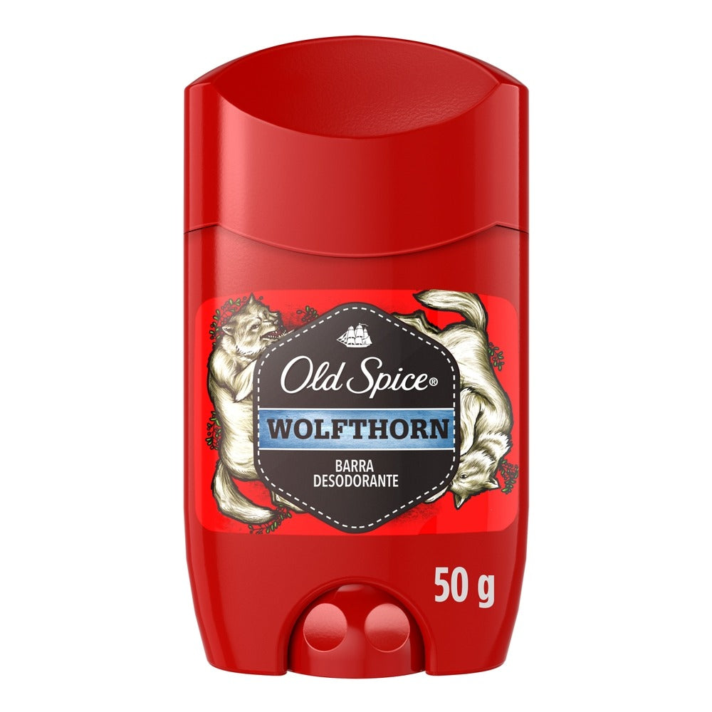 Desodorante Old Spice Barra Wolfthorn 50g