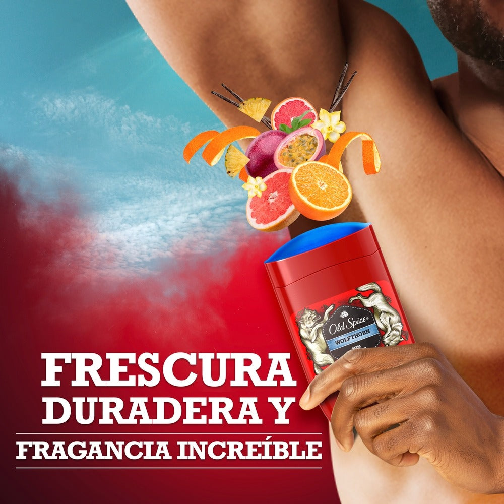 Desodorante Old Spice Barra Wolfthorn 50g