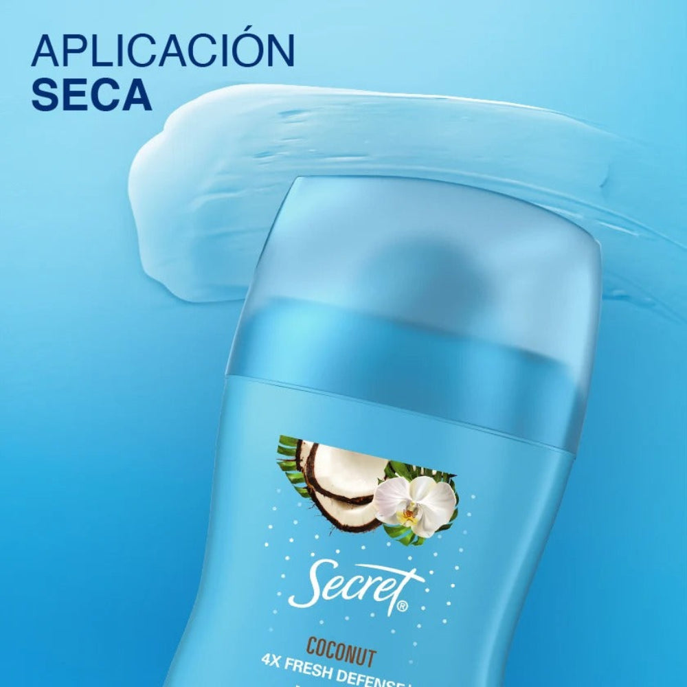 Desodorante Secret Coconut Barra 45G