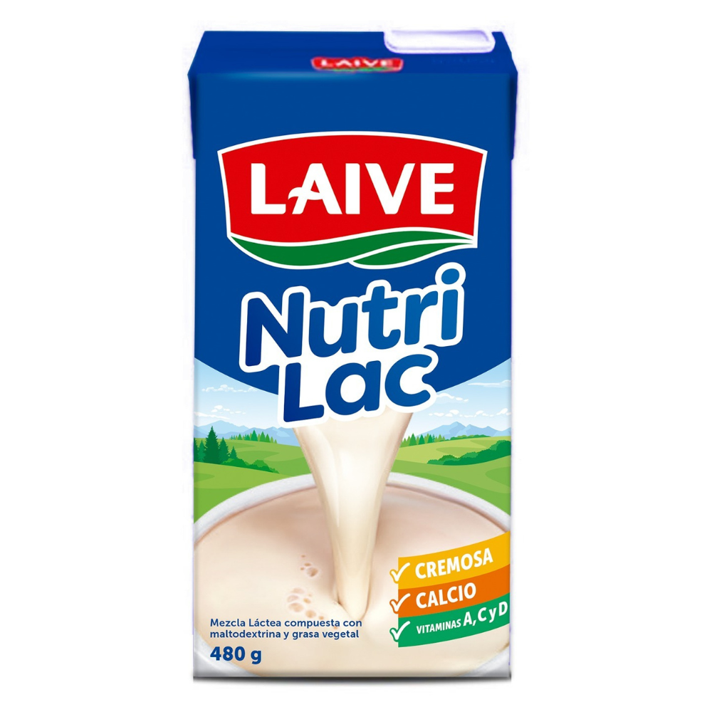 LECHE LAIVE NUTRILAC 480G CAJA
