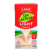 Leche Laive Sin Lactosa 480G Light Cajita