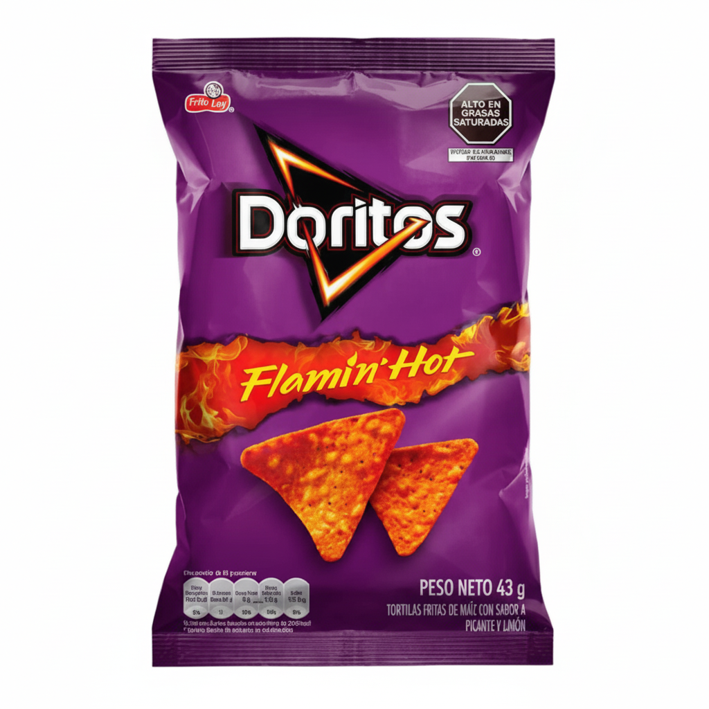 Doritos Flamin Hot Bolsa 43g