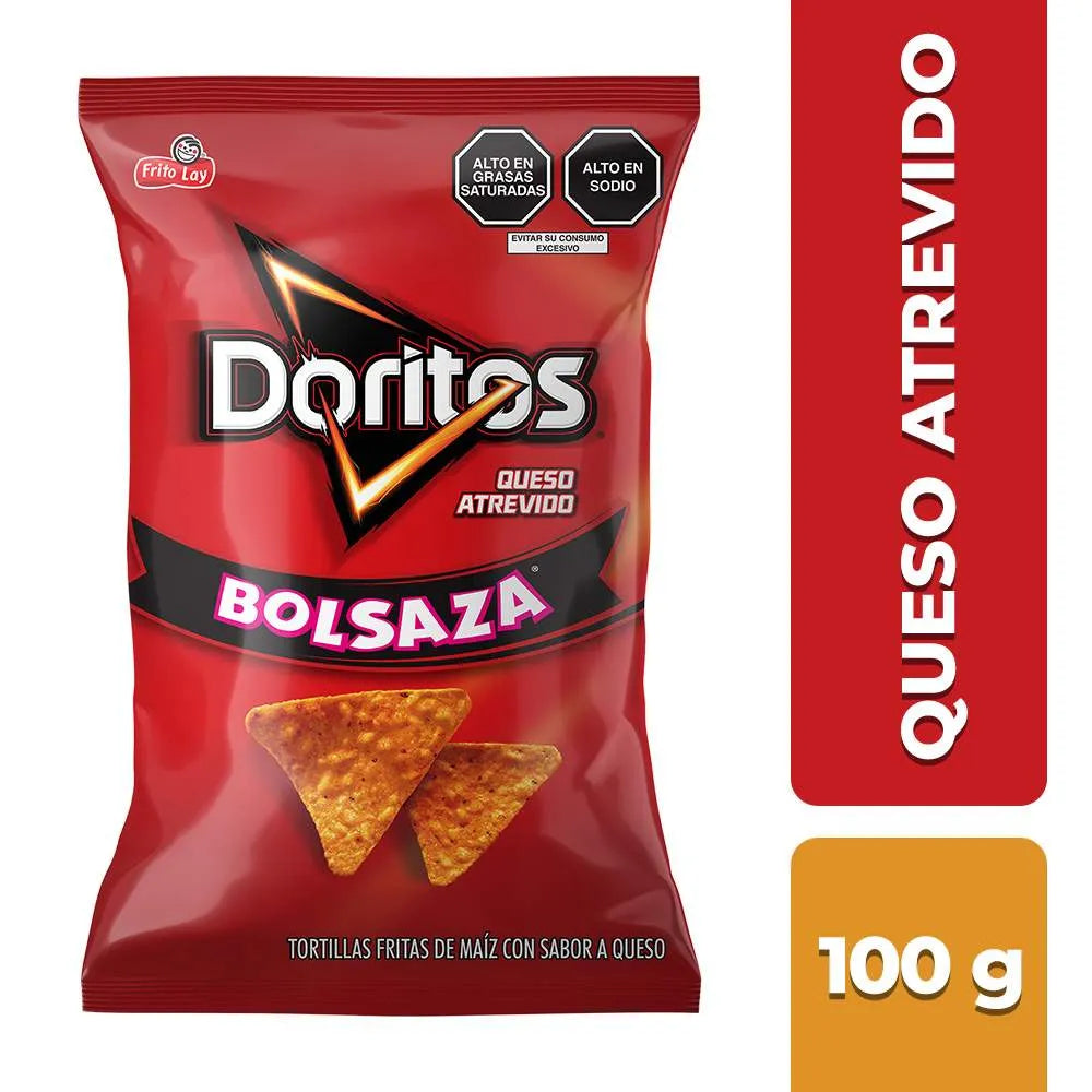 Doritos Queso Atrevido Bolsa 100g