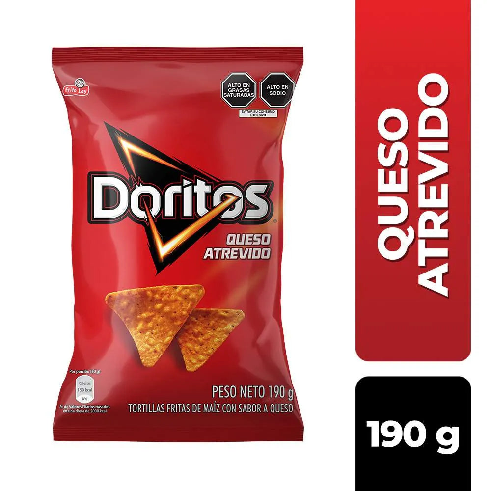 Doritos Queso Atrevido Bolsa 190g