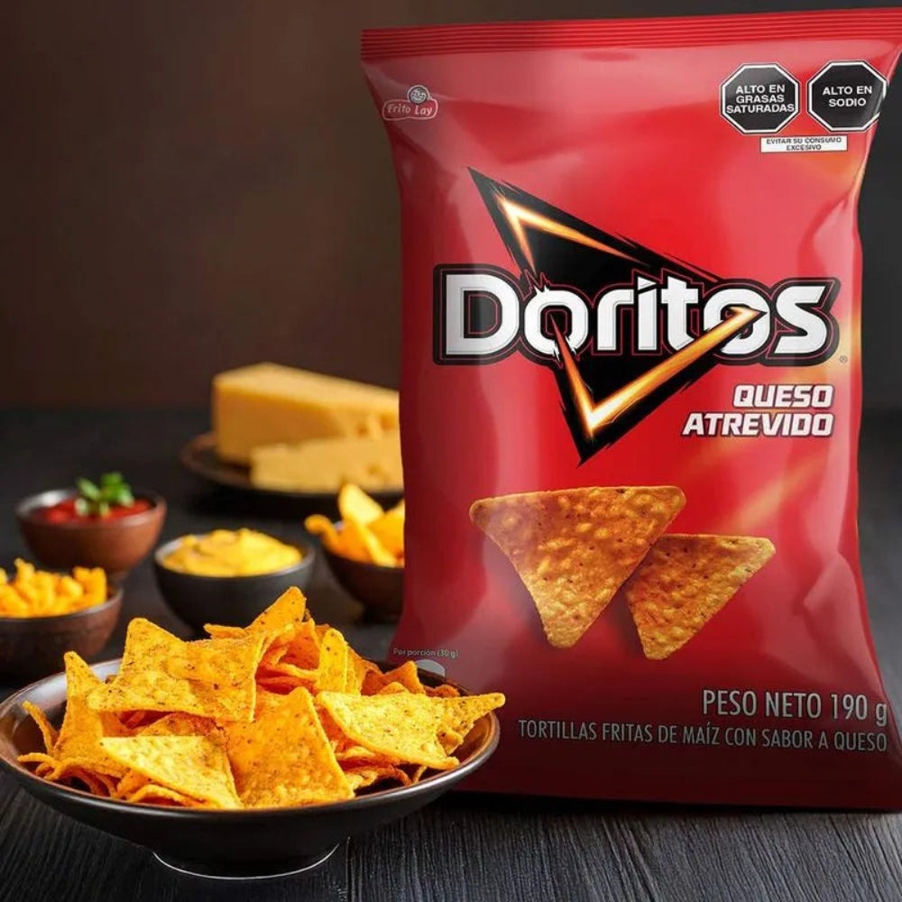 Doritos Queso Atrevido Bolsa 190g