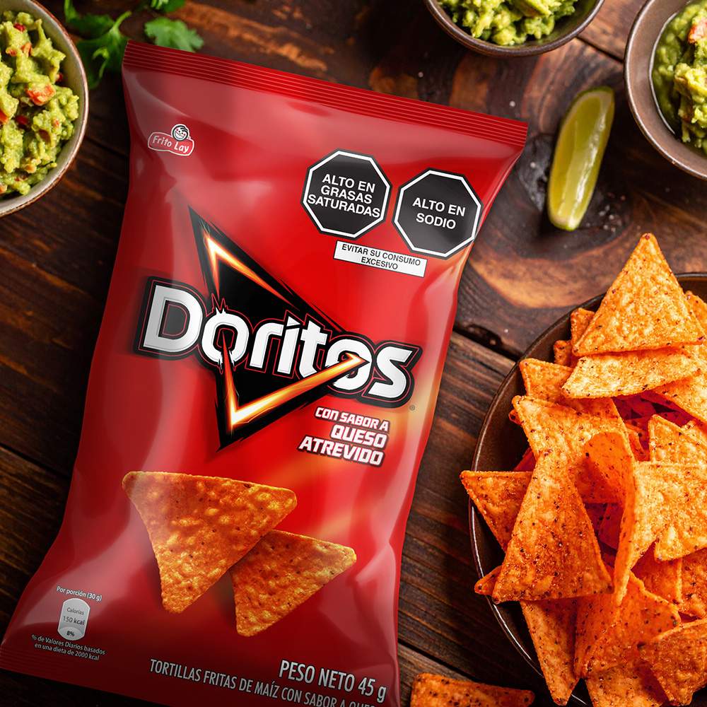 Doritos Queso Atrevido Bolsa 45g