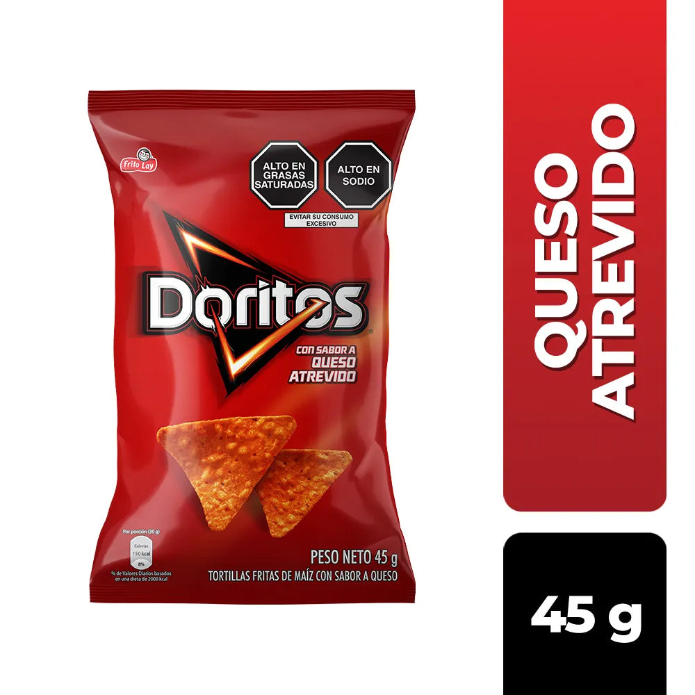 Doritos Queso Atrevido Bolsa 45g