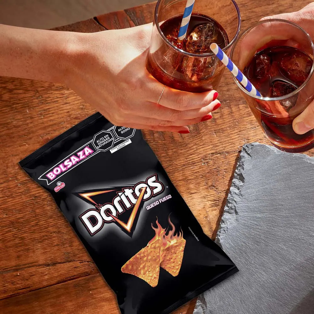 Doritos Queso Fuego Bolsa 45g
